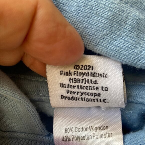 Pink Floyd Hoodie Sweatshirt Dark Side of the Moon Size Large L Unisex Mens - Picture 6 of 11